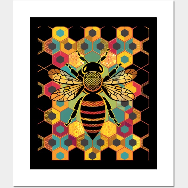 Bee Pollination Mysteries Wall Art by TheStockWarehouse